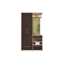 Wardrobe with cabinet and mirror Niagara